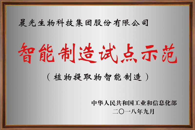 智能制造试点树模企业
